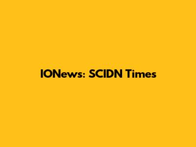 IONews: SCIDN Times