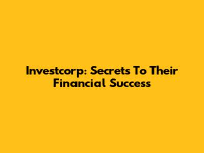 Investcorp: Secrets To Their Financial Success